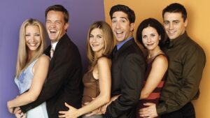 Imagem Destaque - Elenco de Friends - Phoebe, Chandler, Rachel, Ross, Monica, Joey
